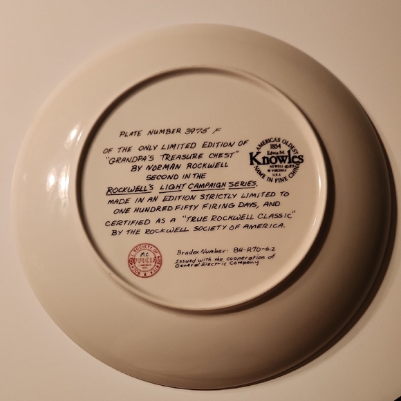 Norman Rockwell's Second In Light Campaign Series "Grandpa's Treasure Chest" - Picture 2 of 6